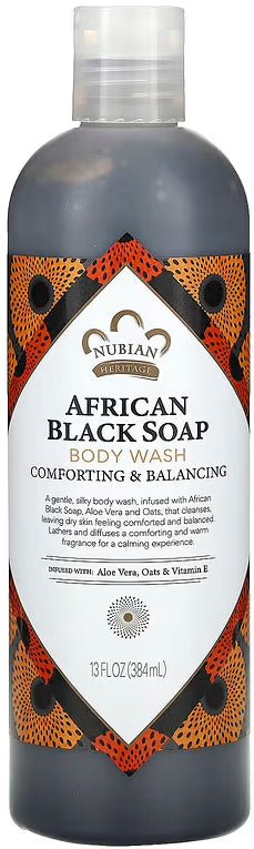 AFRICAN BLACK SOAP BODY WASH 384ML