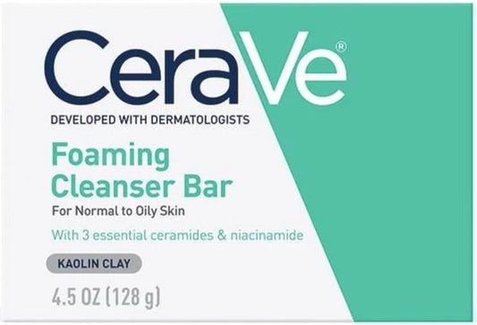 CERAVE FOAMING CLEANSER BAR SOAP 128G