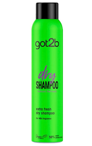 GOT2B DRY SHAMPOO EXTRA FRESH 200ML GREEN