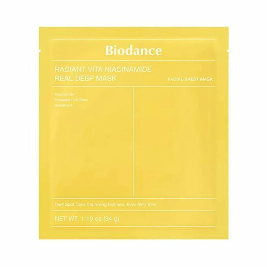 BIODANCE BIO NIACINAMIDE REAL DEEP MASK (4PCS)34G