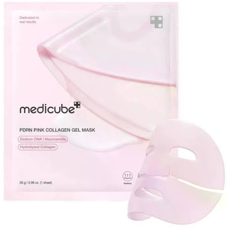 MEDICUBE PDRN PINK COLLAGEN MASK 4SHEET 28G