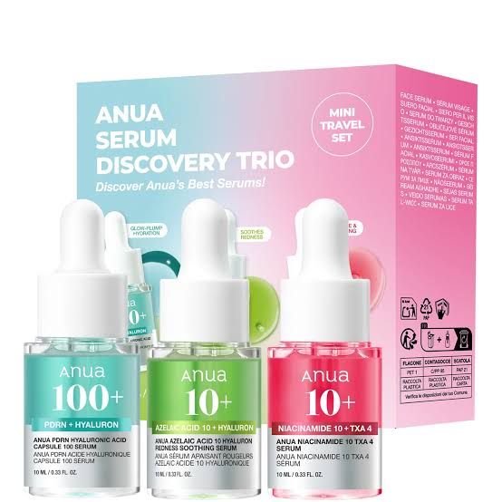 ANUA  SERUM MINIS 3X1 10ML 30ML EA