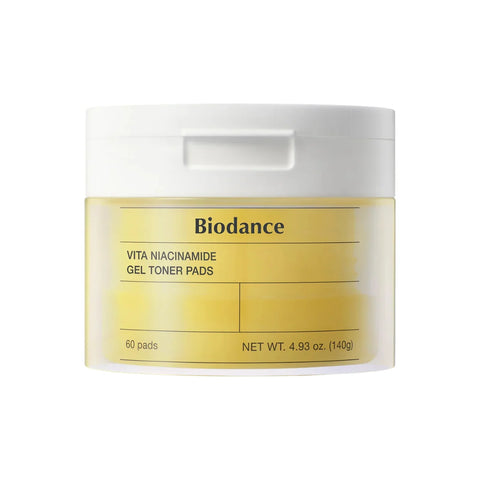 BIODANCE VITA NIACINAMIDE GEL TONER 60 PADS