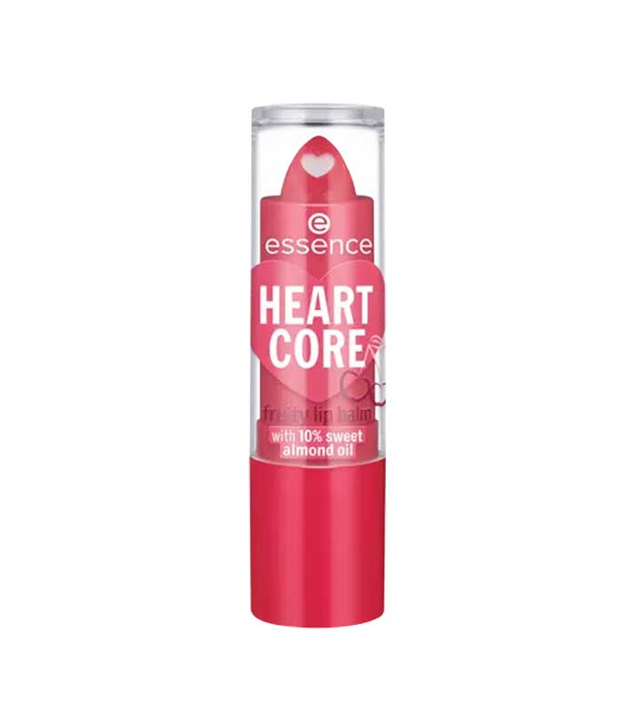 essence - Heart Core Fruity Lip Balm - 01: Crazy Cherry