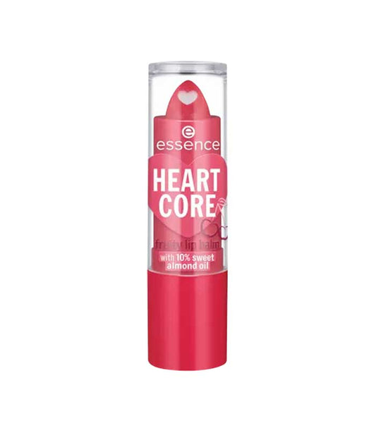essence - Heart Core Fruity Lip Balm - 01: Crazy Cherry