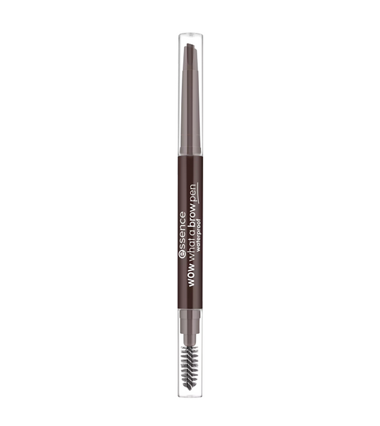 essence - Waterproof eyebrow pencil Wow What a Brow - 04: Black Brown