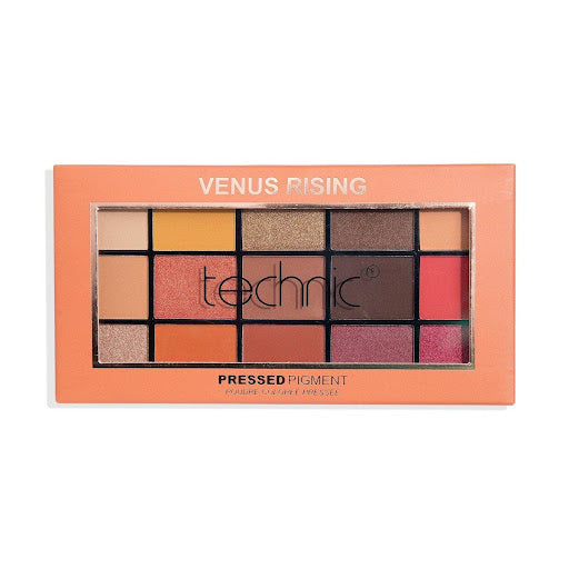 Technic Pressed Pigment Eye Shadow Palette 30g- Venus Rising 15X1