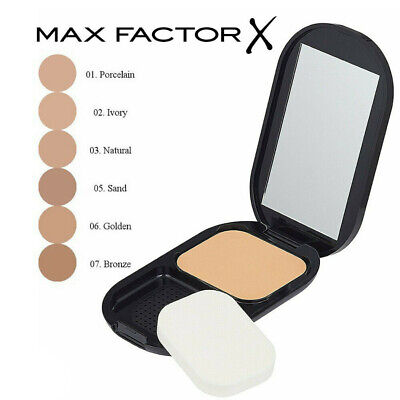 Max Factor Facefinity Compact Foundation, 02 Ivory, 10 g Beige