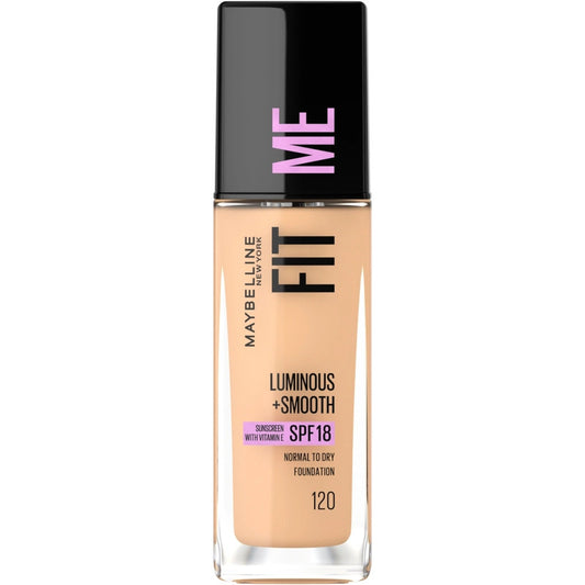 Maybelline Fit Me Luminous Smooth Foundation 120 Classic Ivory