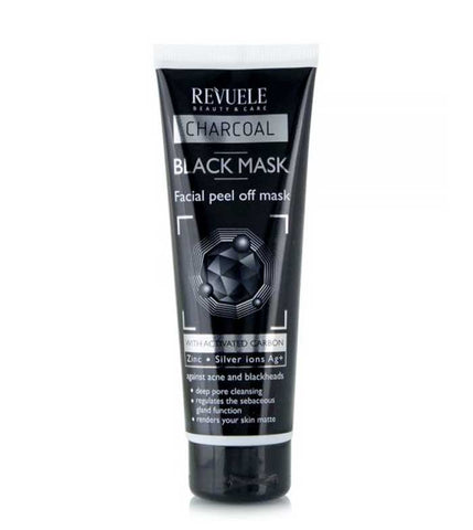 Revuele - No problem Black Mask Facia Peel Off with activated carbon 80ML