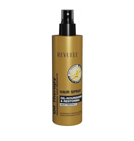 Revuele Hair spray Nourishing and restoring Oil Therapy 200 ml