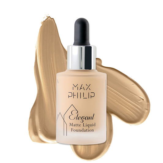 Max Philip Elegant Foundation ROSE BEIGE -020 30ML