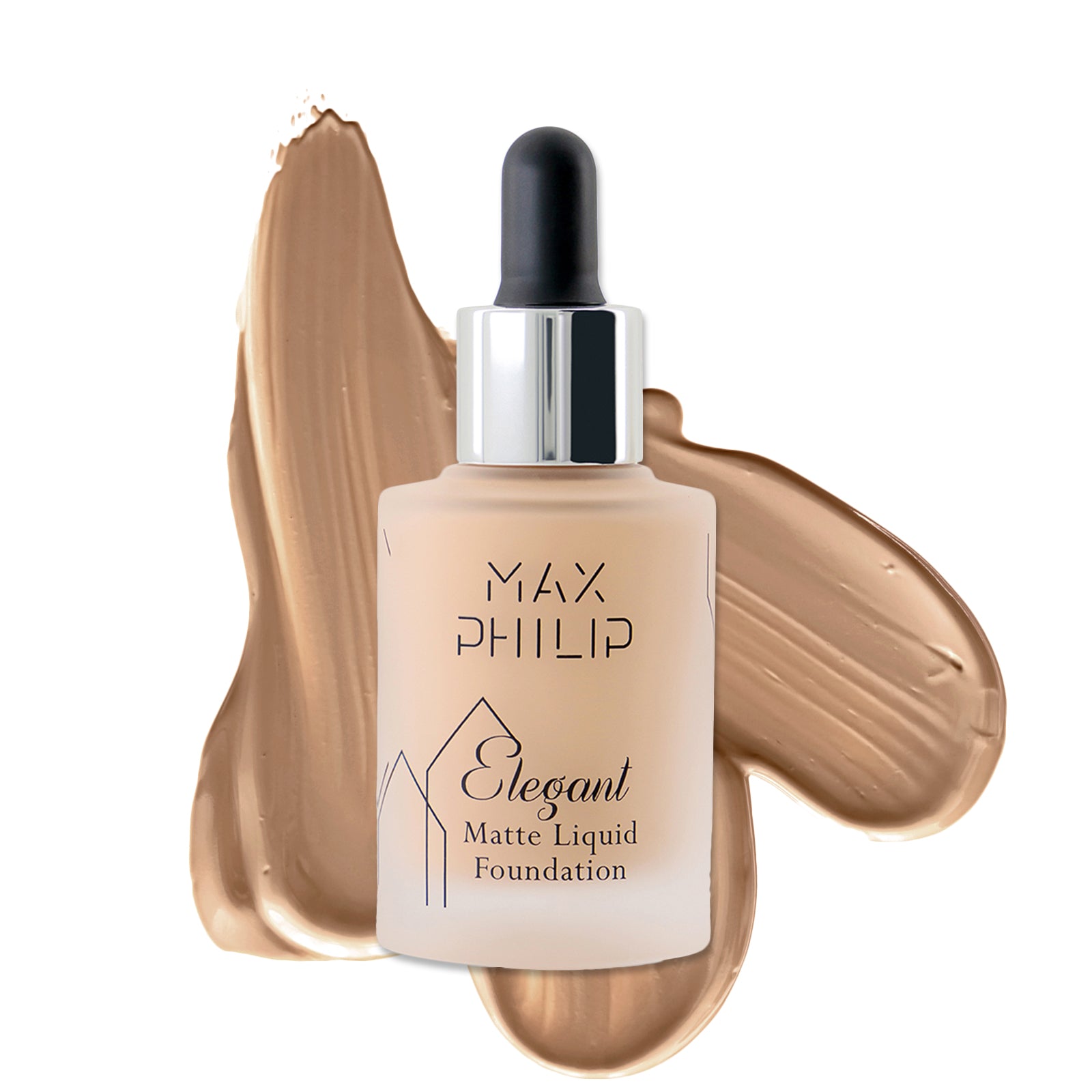 Max Philip Elegant Foundation LIGHT BEIGE -010 30ML