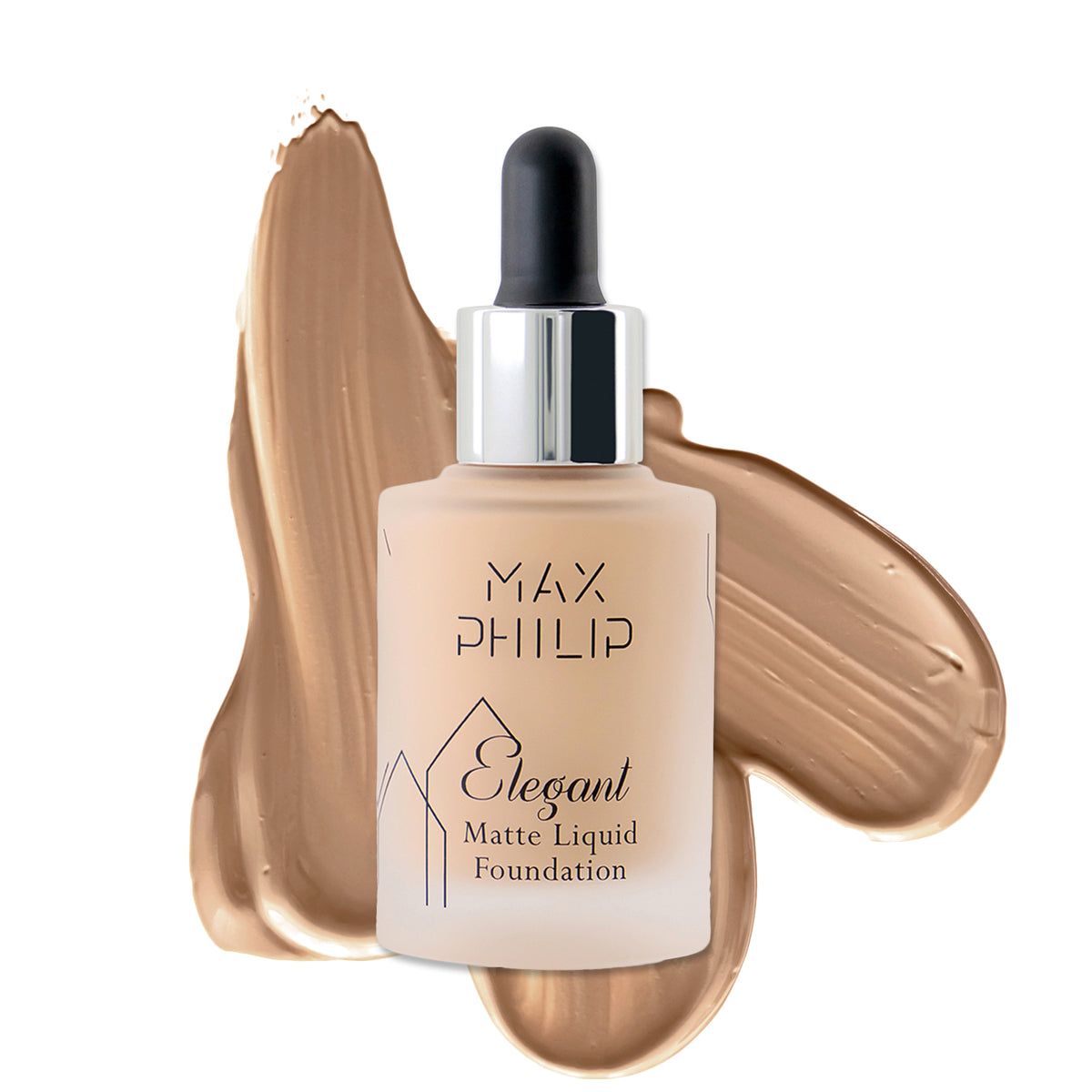 Max Philip Elegant Foundation GOLDEN BEIGE -020W 30ML