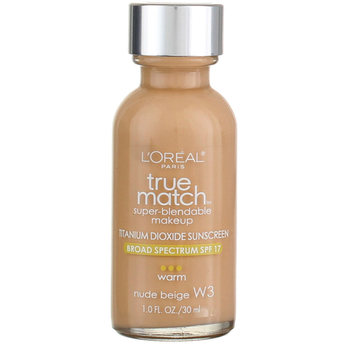 L'Oreal Paris True Match Super Blendable Makeup, Nude Beige 30ML