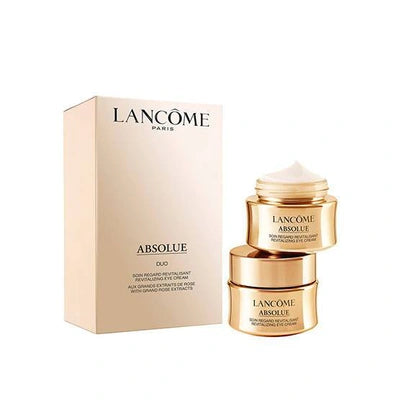 Lanc™me Absolue Revitalizing Eye Cream Duo 20Mlx2 In Beige