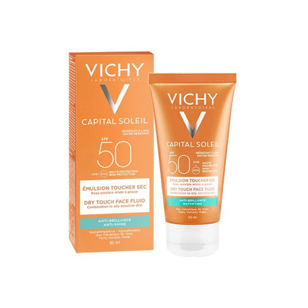 Vichy Capital Ideal Soleil SPF 50 Mattifying Face Fluid Dry Touch 50ml