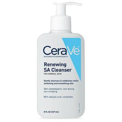 CeraVe Renewing Salicylic Acid Face Cleanser for Normal Skin 237ML