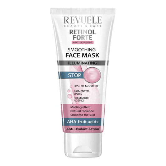 Revuele Retinol Forte Smoothing Face Mask Shaima Beauty Revuele.