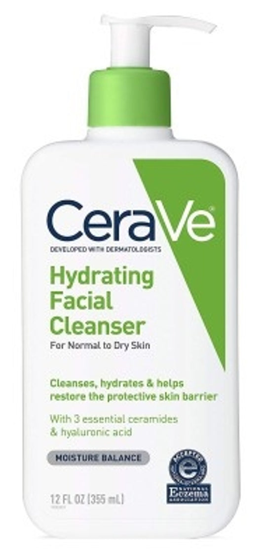 Cerave Hydrating Facial Cleanser For Normal To Dry Skin 355ml