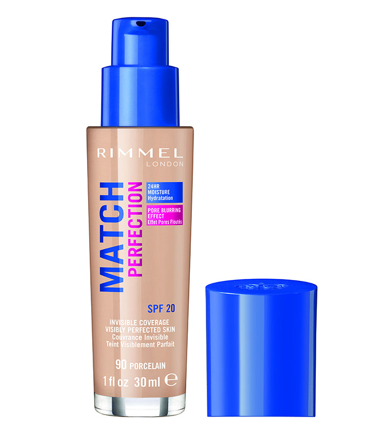 Rimmel Match Perfection Foundation, Fair Ivory, 30 ml NO.90