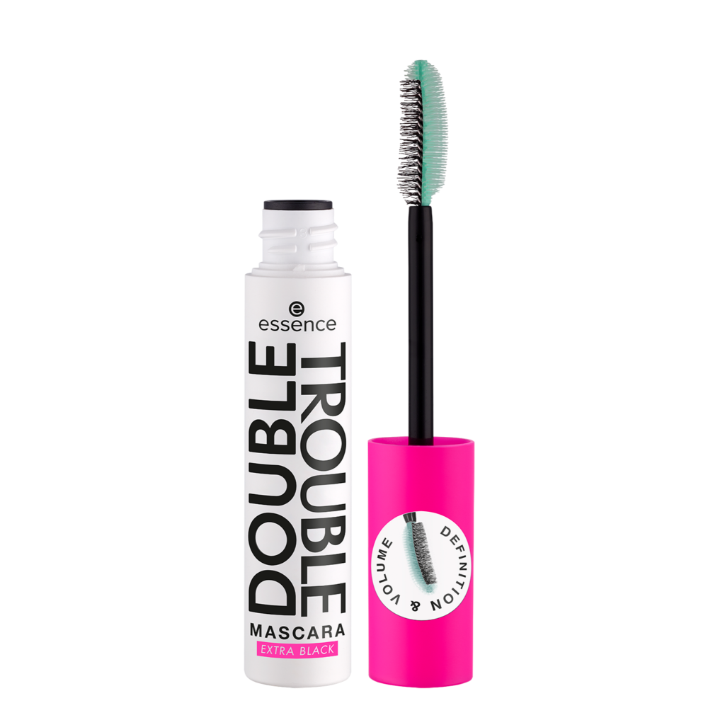 Essence Mascara Double Trouble Pink Top