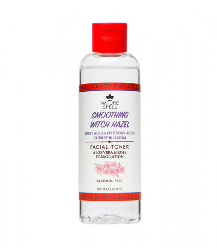 Nature Spell Smoothing Witch Hazel Facial Toner  (Smoothing W Hazel) 200Ml)