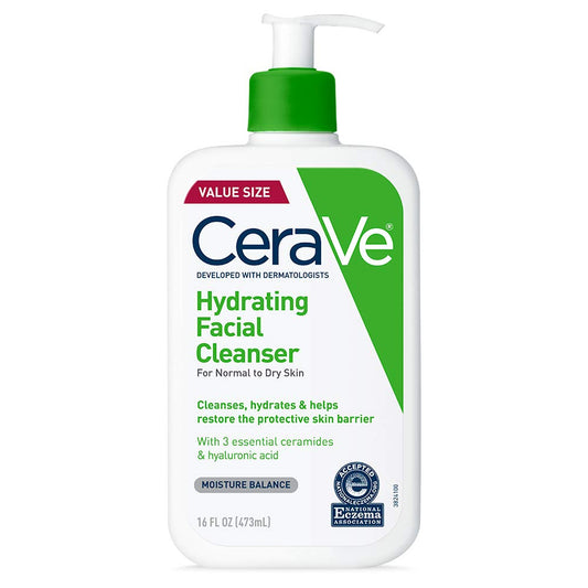 Cerave Hydrating Cleanser For Normal To Dry Skin (473Ml)