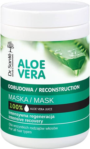 Dr Sante Aloe Vera Reconstruction Hair Mask Intensive Recovery Damaged Hair 1000ml