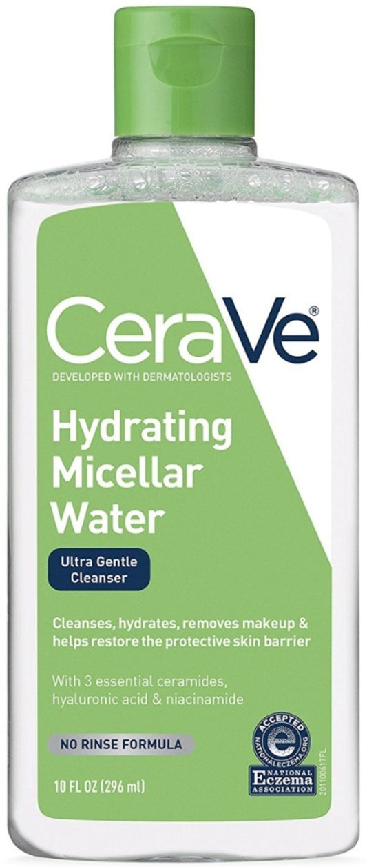 Cerave Hydrating Micellar Water Ultra Gentle Cleanser 296ml