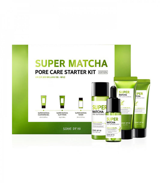 Some By Mi Super Matcha Facial Care Kit (4 In 1)