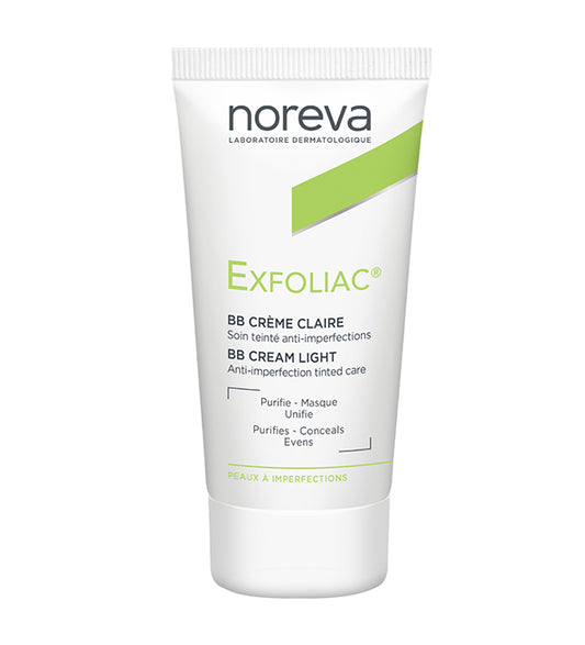 Noreva Bb Creme Exfoliac (Claire Light)30Ml
