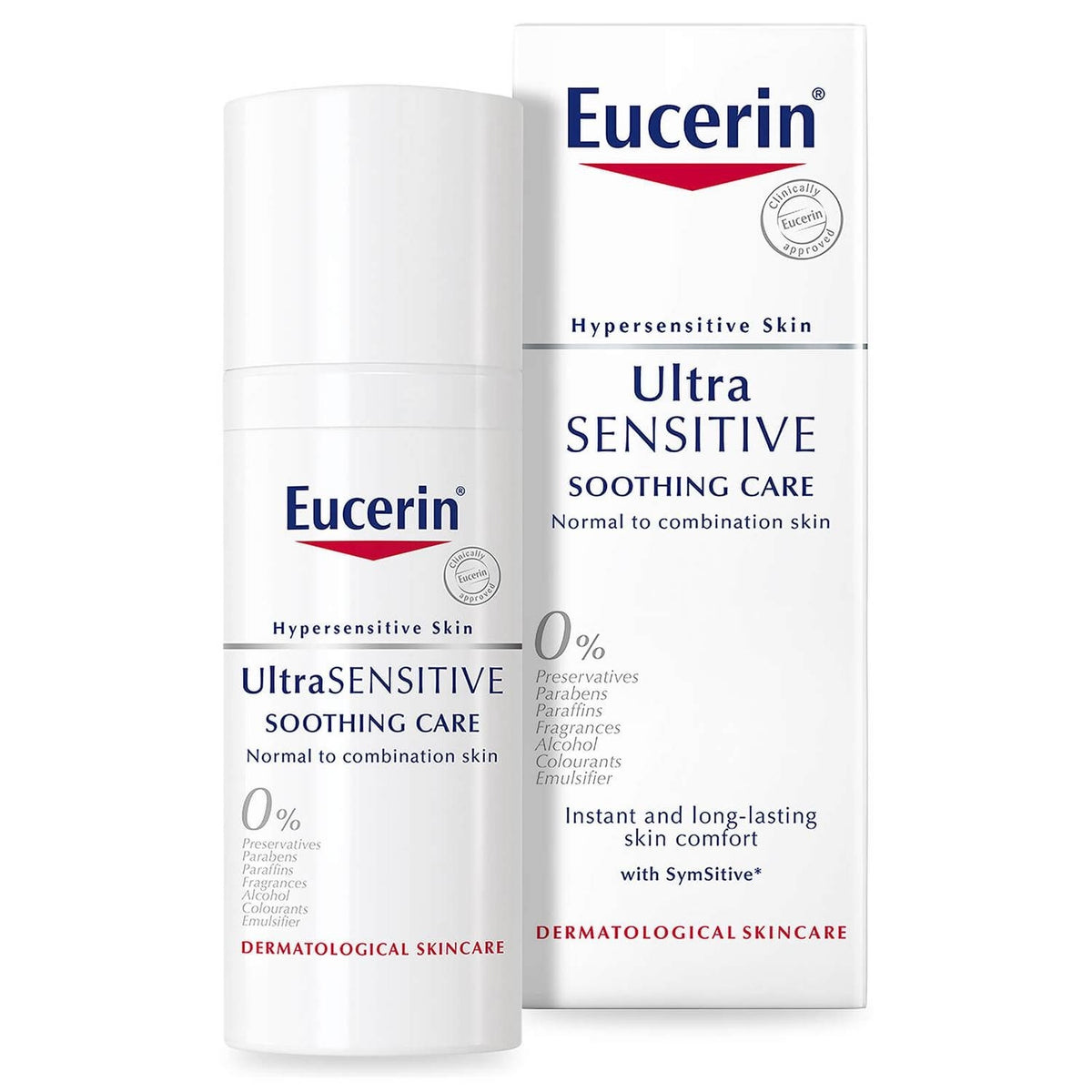 Eucerin Ultra Sensitive Soothing Care (Normal to Combination Skin) 50ml