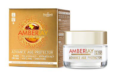 Farmona Amberray Advanced Age Protector Whitening Smoothing Face Cream 50ML