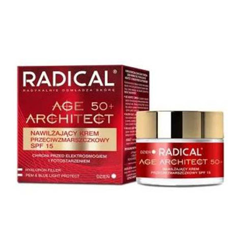 Farmona Radical Age Architect 50+ Moisturizing Anti-wrinkle SPF15 Day Cream - 50 ml