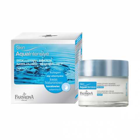 Farmona Skin Aqua Intensive Moisturising Firming Bio Face Cream Day SPF10 50ml