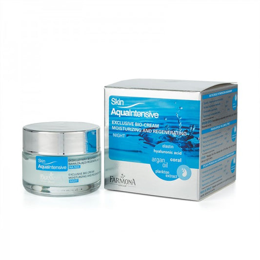 Farmona Skin Aqua Regenerating Anti-wrinkles Argan Oil Hyaluronic Night Cream 50 ML