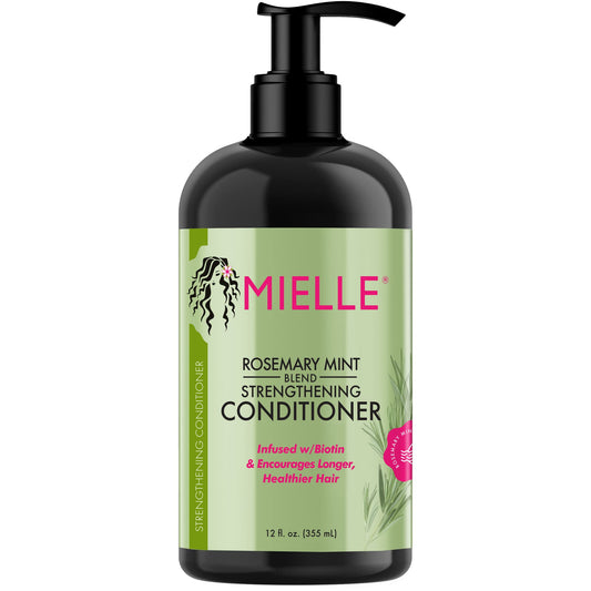 Mielle Organics Rosemary Mint Strengthening Conditioner with Biotin, 355 ML