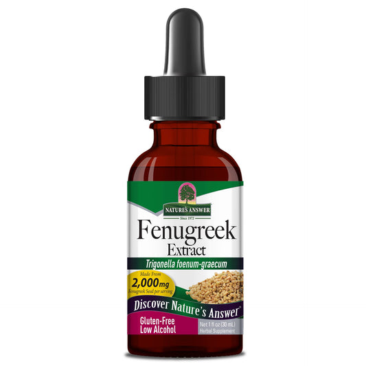 Nature's Answer - Fenugreek | Authentic Botanical Fingerprint | Made From 2000 mg 30ml