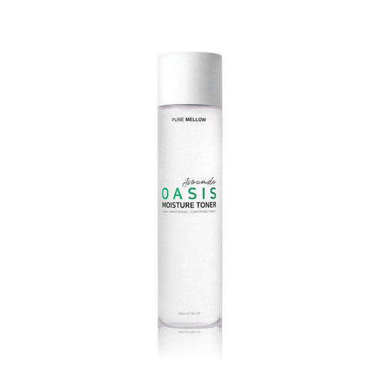 PURE MELLOW Avocado Oasis Moisture Toner Smoothing Skin Care K beauty 260ML