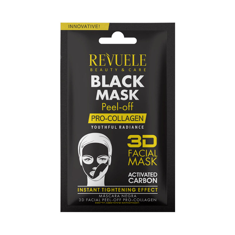 Revuele Black Mask 3D Peel-Off 15 Ml