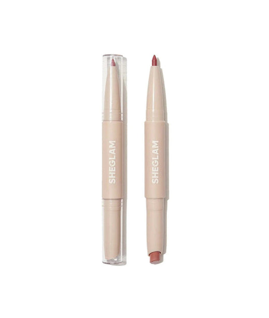 Sheglam Glam 101 Lipstick & Liner Duo - Macaron  0.3G