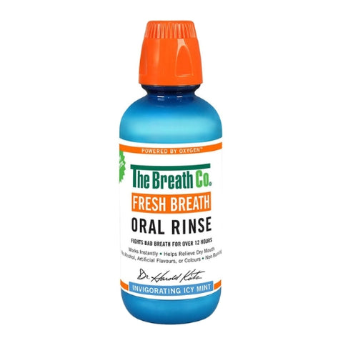TheBreathCo. Fresh Breath Oral Rinse Icy Mint 500 ml