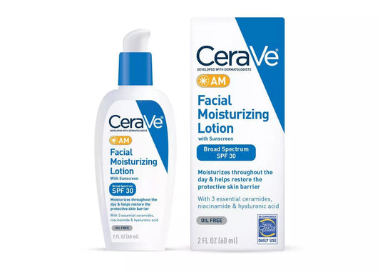 CeraVe AM Facial Moisturizing Lotion with Sunscreen SPF30 60ml