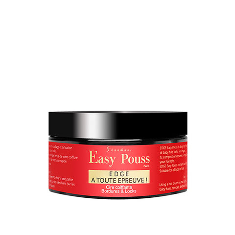 Easy Pouss Color  Edge Control Styling Wax Black 100Ml