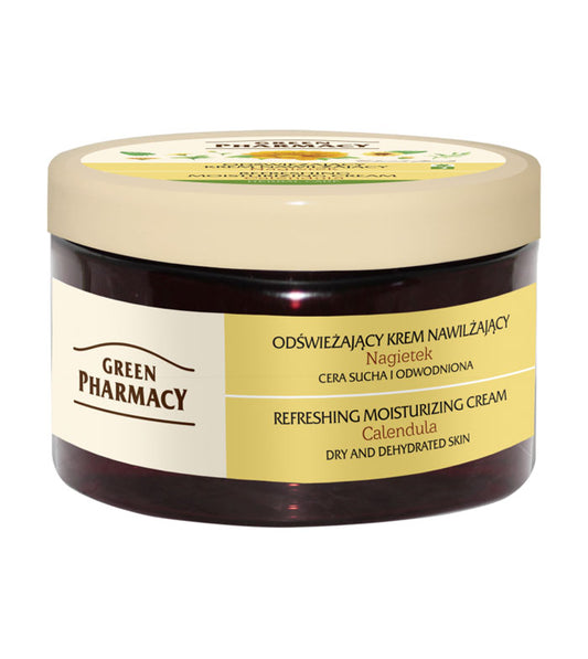 Green Pharmacy - Refreshing and moisturizing cream for dry skin - Calendula 150ML