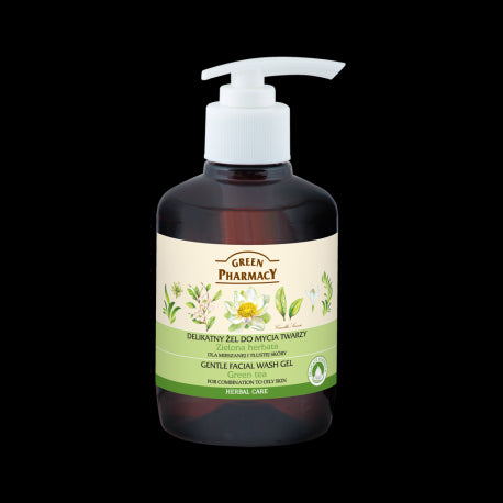 Green Pharmacy - gentle face wash for combination and oily skin, green tea, capacity 270 ml