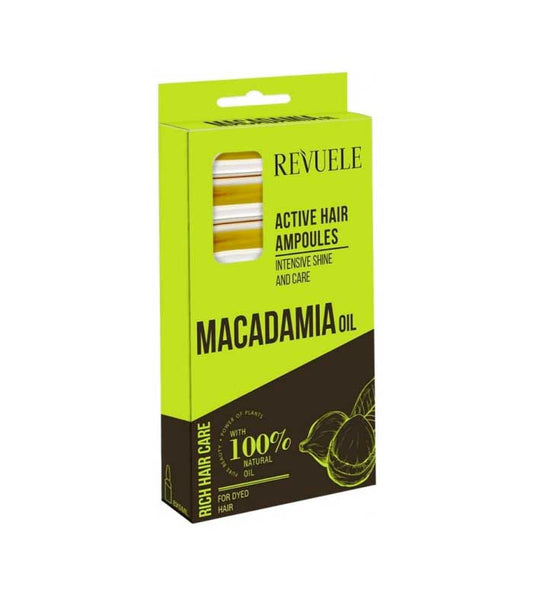 Revuele Macadamia Hair Ampoules (8Pcsx5Ml)