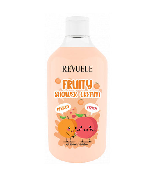 Revuele Fruity Shower Cream (Apricot & Peach) 500Ml