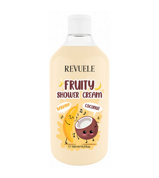 Revuele Fruity Shower Cream (Coco & Banana) 500Ml